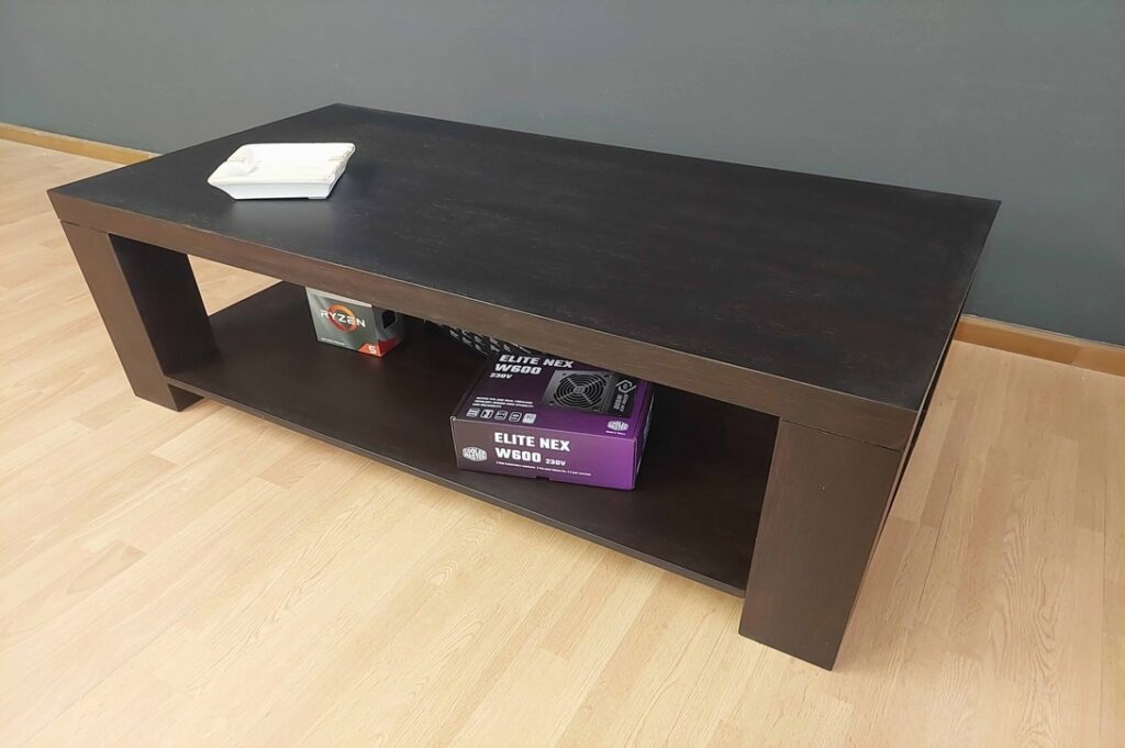 Τραπεζάκι σαλονιού Ν.7 από φυσικό δρυς